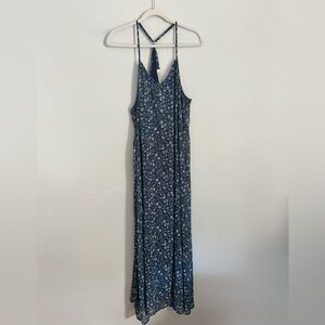 Three Bird Nest Oasis Pocket Floral Maxi Dress